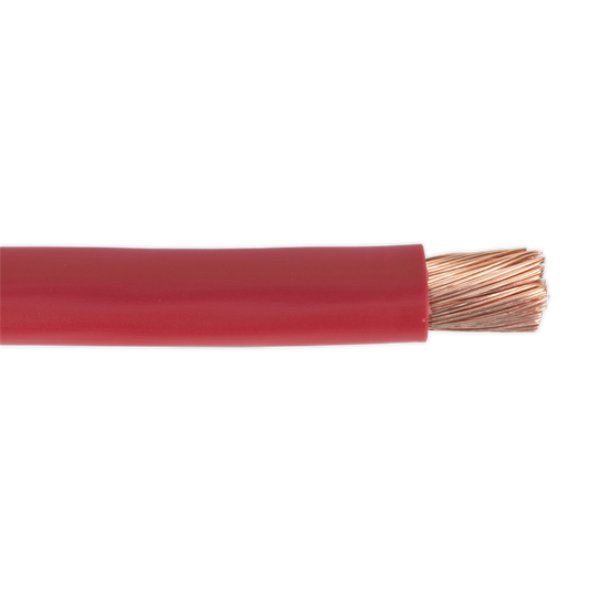 10 Automotive Starter Cable 315/0.40mm 40mm&#178; 300A - Red