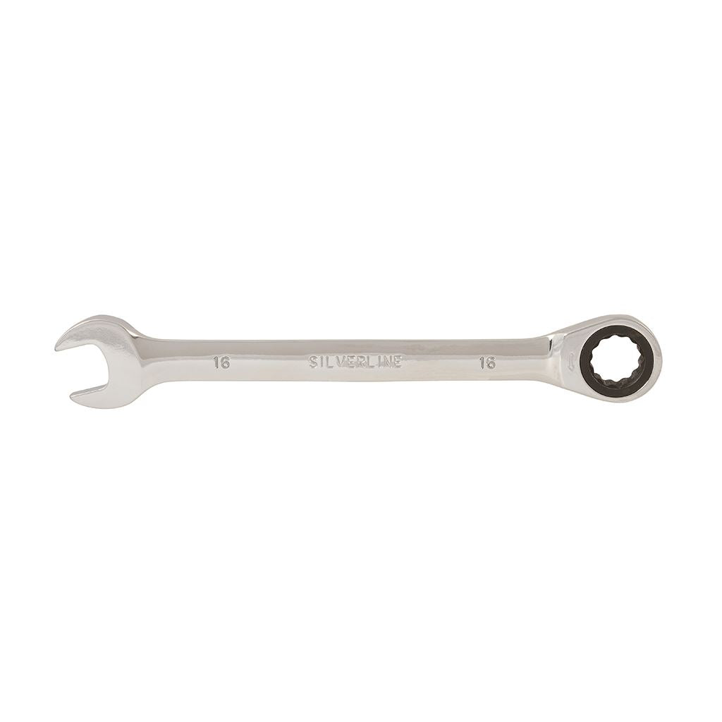 Silverline Fixed Head Ratchet Spanner - 16mm