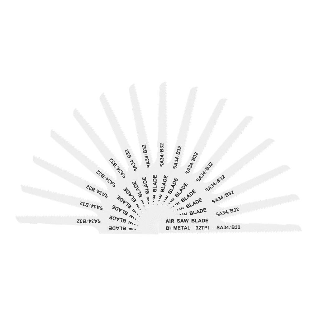 94.5mm HSS Air Saw Blade 32tpi - Pack of 15