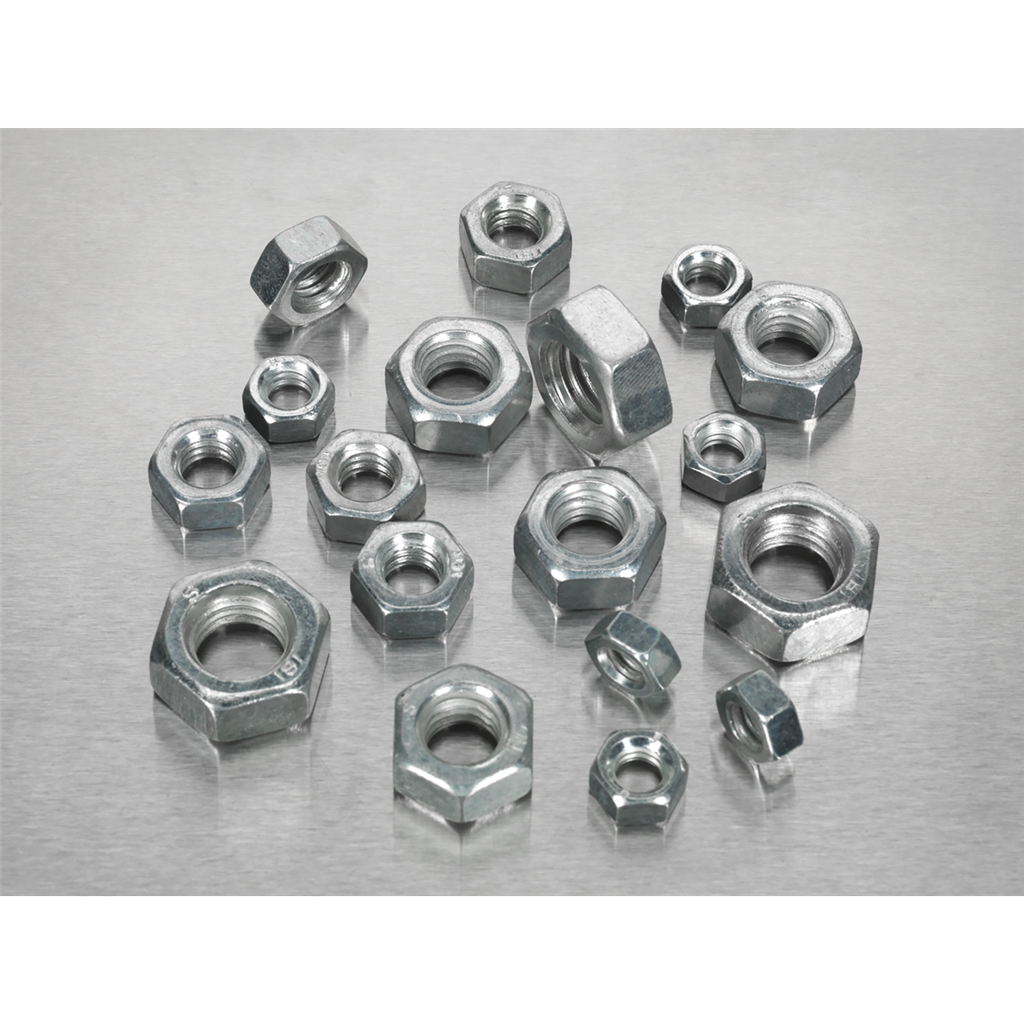 Steel Nut Assortment DIN 934 - 1/4"-1/2"UNF 320pc