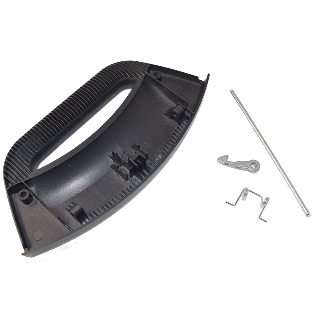 Hotpoint Washing Machine Door Handle Kit Assembly Grey Graphite Futura - Compatible Replacement