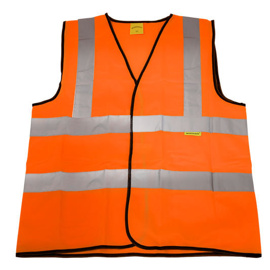 Worksafe&#174; Hi-Vis Orange Waistcoat - Medium