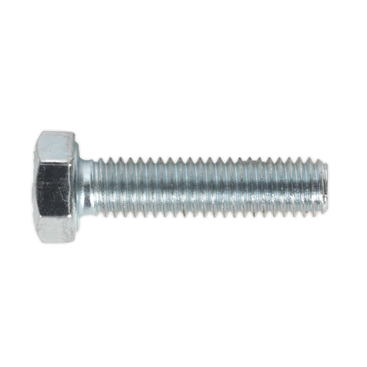 8.8 Zinc Plated HT Setscrew M5 x 20mm, DIN 933 - Pack of 50