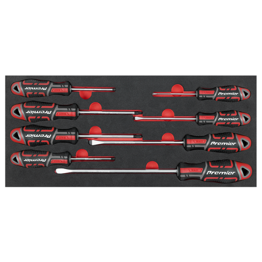 Premier Screwdriver Set with Tool Tray 8pc