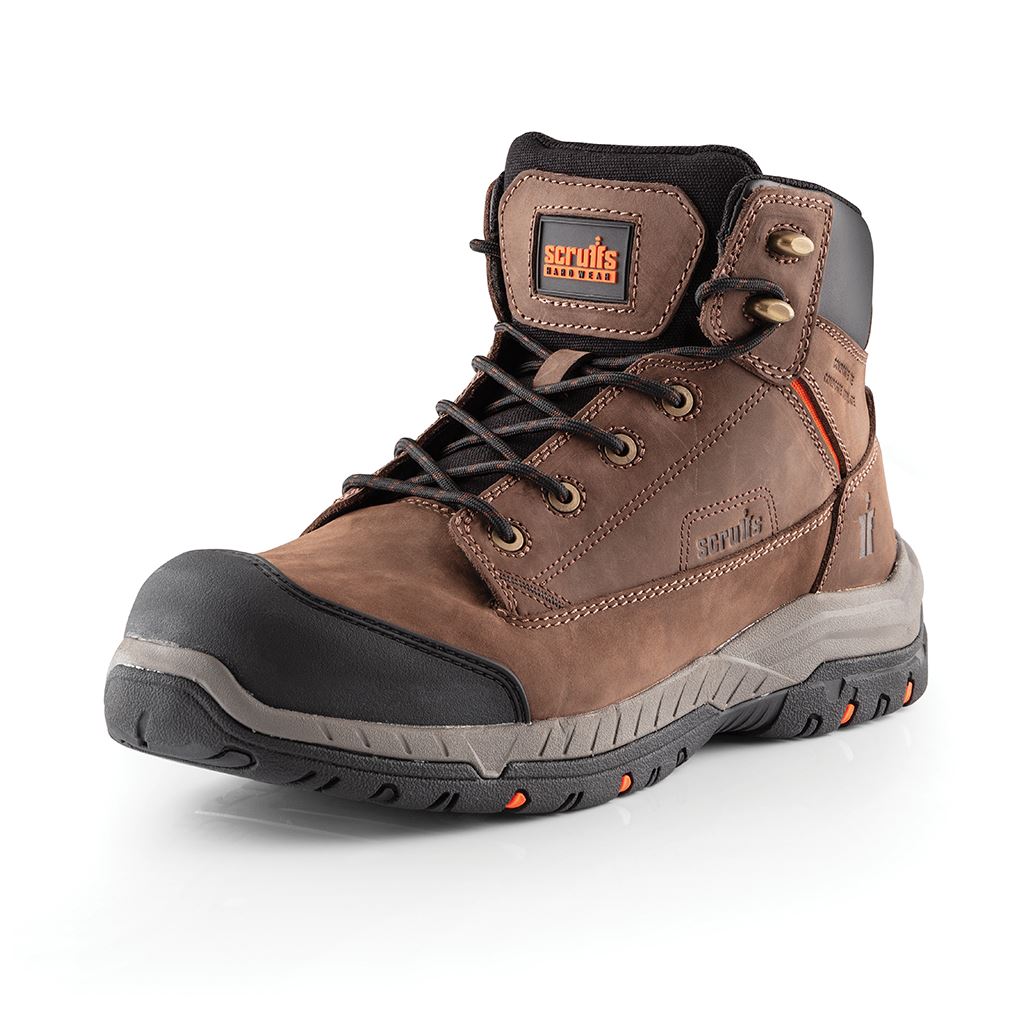 Scruffs Solleret Safety Boots Brown - 8/42