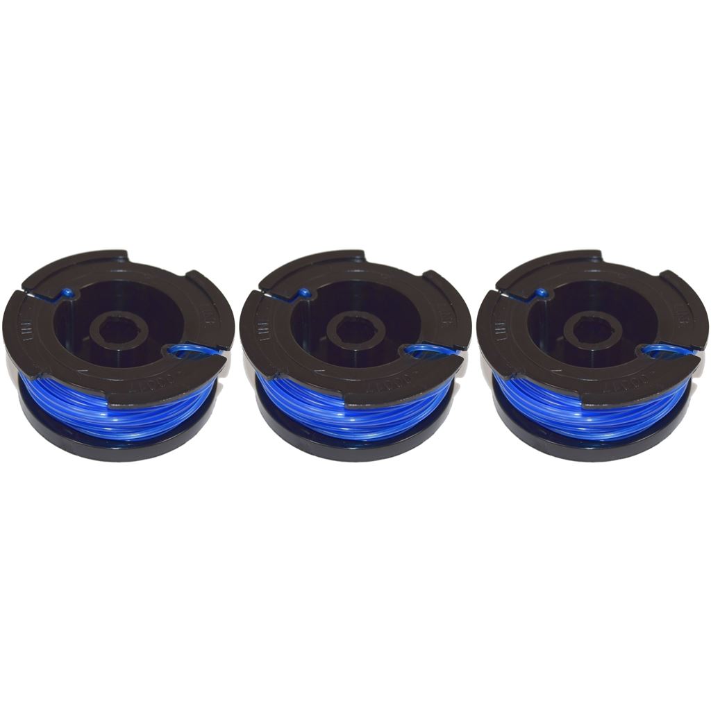 Black & Decker Reflex Strimmer Trimmer Spool & Line Pack of 3 | Compatible Replacement by Ufixt