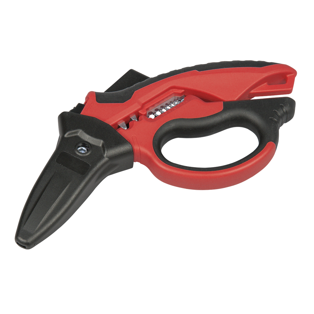 Heavy-Duty Electrician&#39;s Angled Shears 200mm 3-In-1