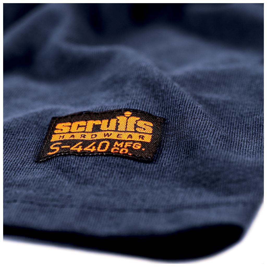 Scruffs Worker T-Shirt Navy - XL