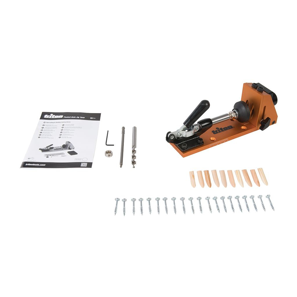 Triton Pocket-Hole Jig 7pce - TW7PHJ