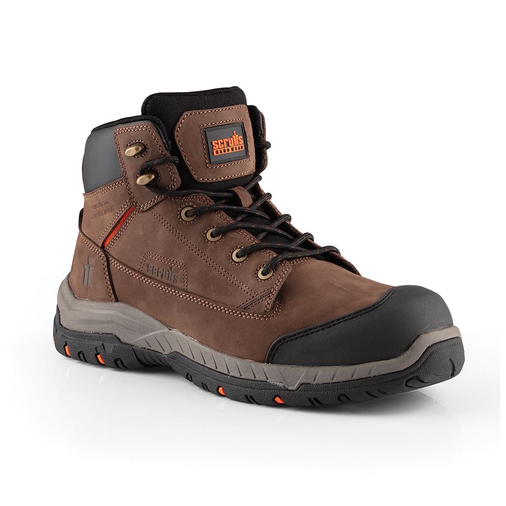 Scruffs Solleret Safety Boots Brown - 8/42