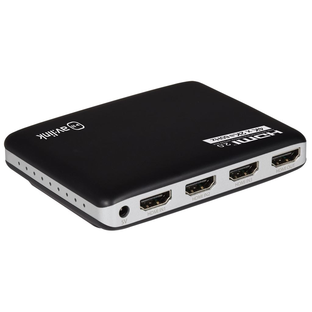 4K HDMI Switch with Remote Control - 3x1 - HDM31v2.0