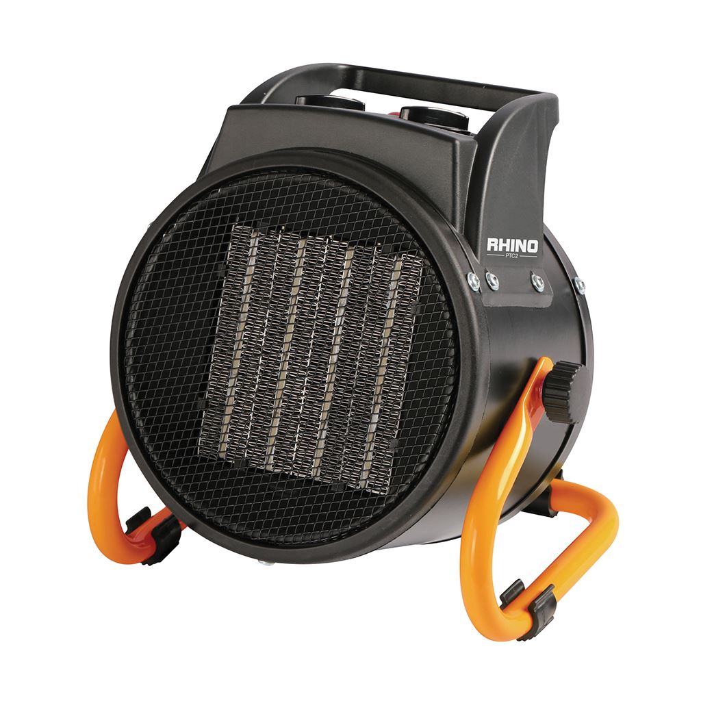 Rhino PTC2 2kW Fan Heater - 230V