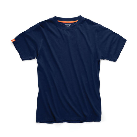 Scruffs Eco Worker T-Shirt Navy - M