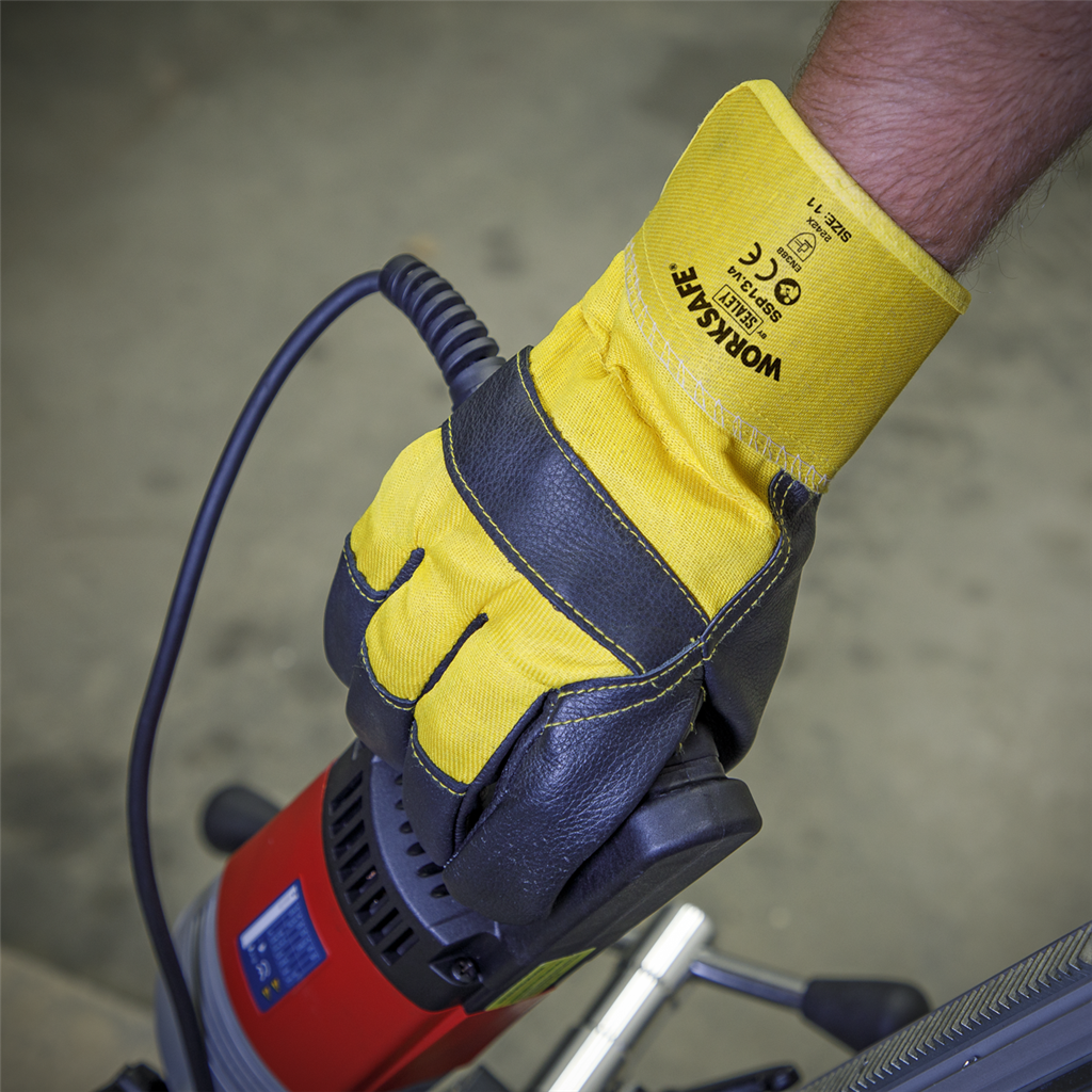 Worksafe&#174; Rigger&#39;s Gloves with Hide Palm - Pair