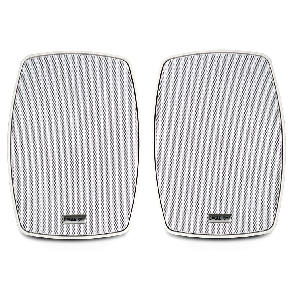 Eagle 100V Line or 8 Ohm Indoor or Outdoor Speaker Rangle With Brackets (Pair) 4 sizes from 20 to 60W IP55 Rated