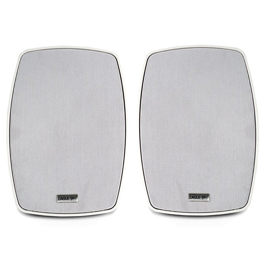 Eagle 100V Line or 8 Ohm Indoor or Outdoor Speaker Rangle With Brackets (Pair) 4 sizes from 20 to 60W IP55 Rated