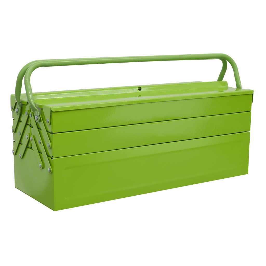 4 Tray Cantilever Toolbox 530mm - Green