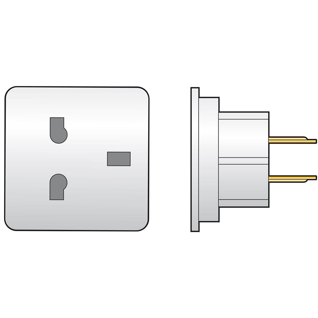 UK to USA Travel Adaptor - USA/Australia