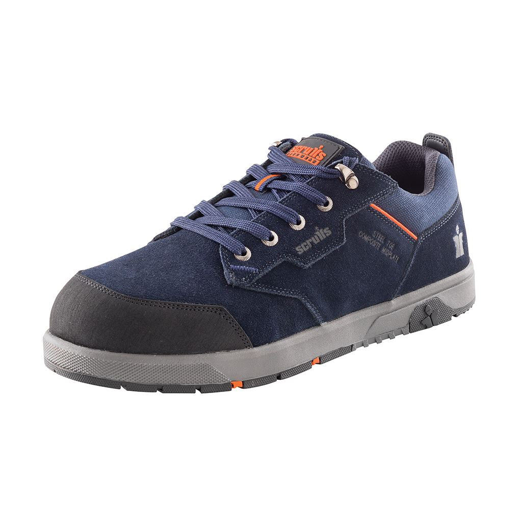 Scruffs Halo 3 Safety Trainers Navy - Size 10.5 / 45