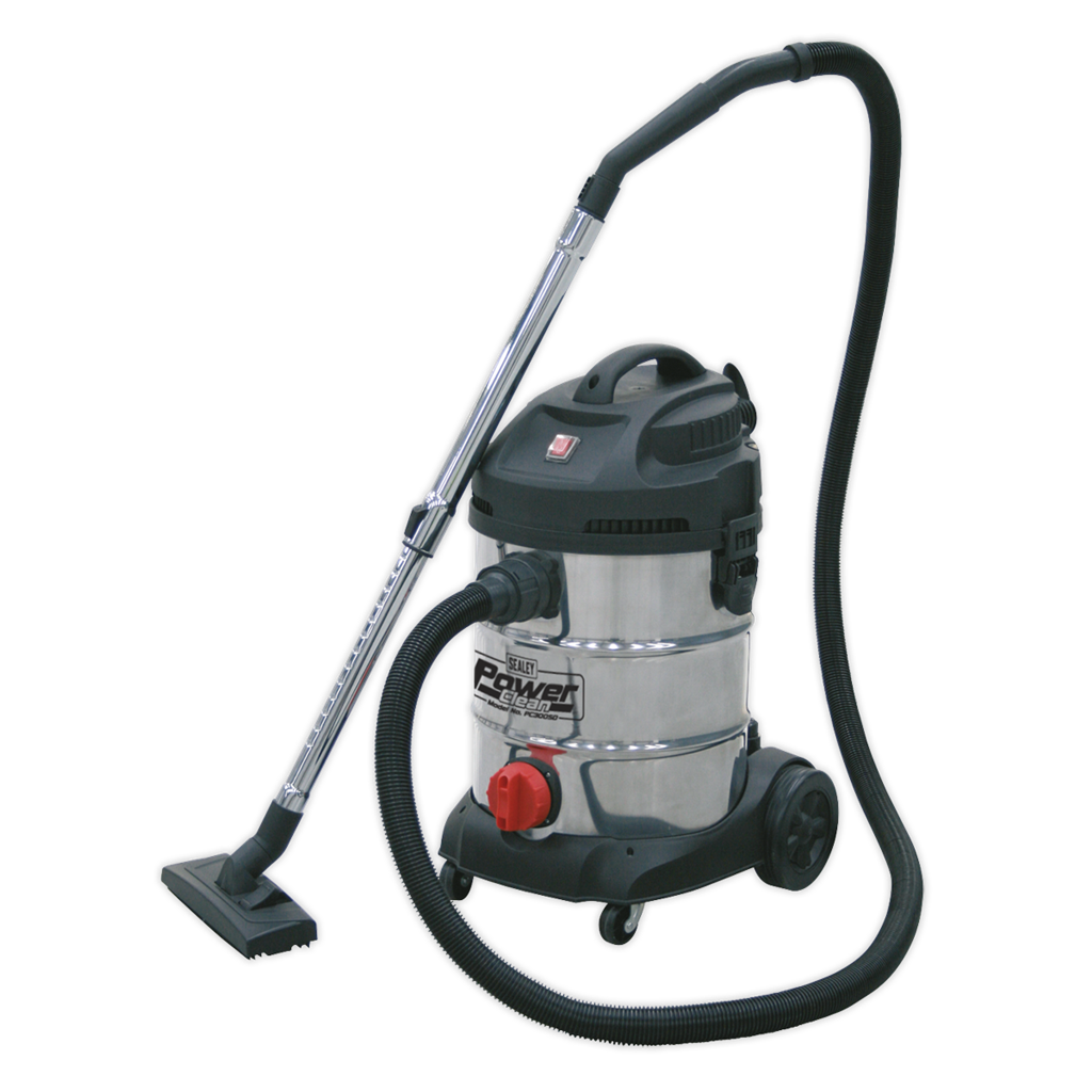 30L Vacuum Cleaner Stainless Steel Drum 1400W/230V