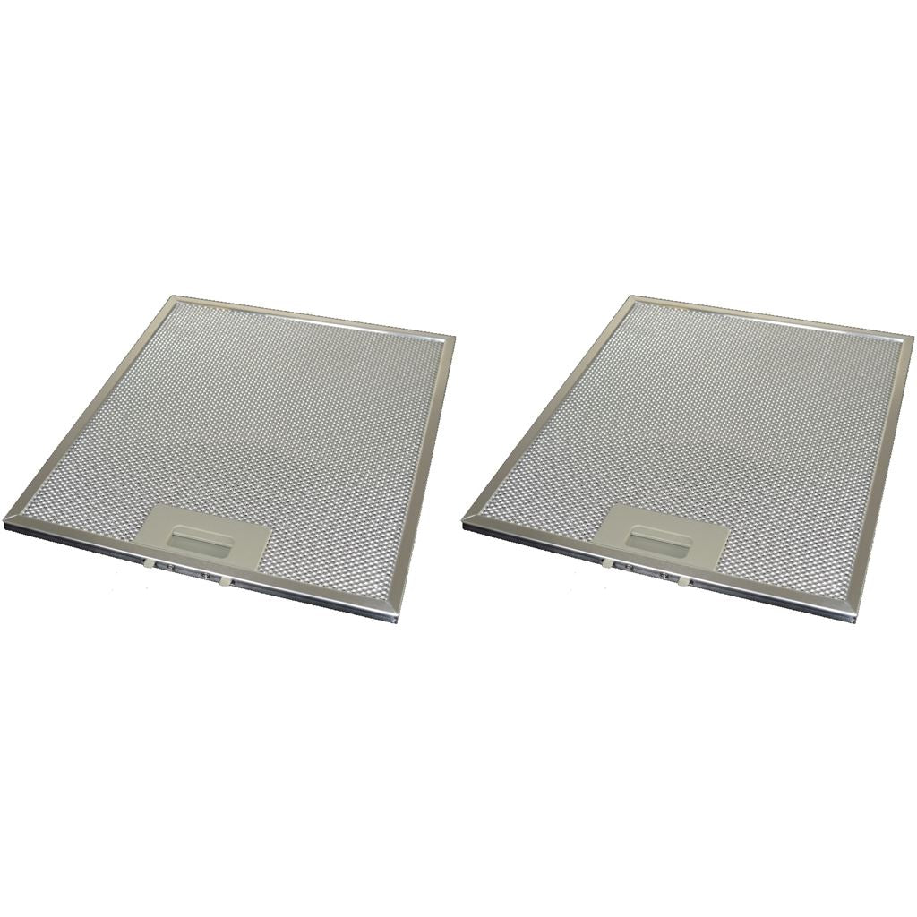 Twin Pack Universal Metal Cooker Hood Grease Filters 270 mm &#215; 320 mm | Compatible Replacements by Ufixt