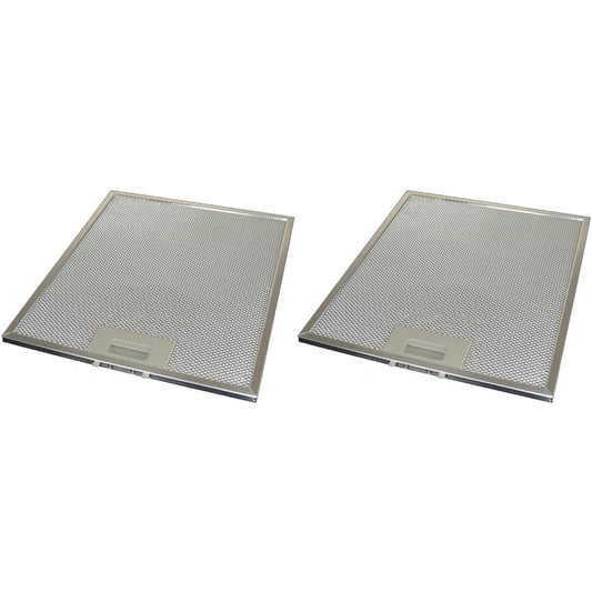 Twin Pack Universal Metal Cooker Hood Grease Filters 270 mm &#215; 320 mm | Compatible Replacements by Ufixt