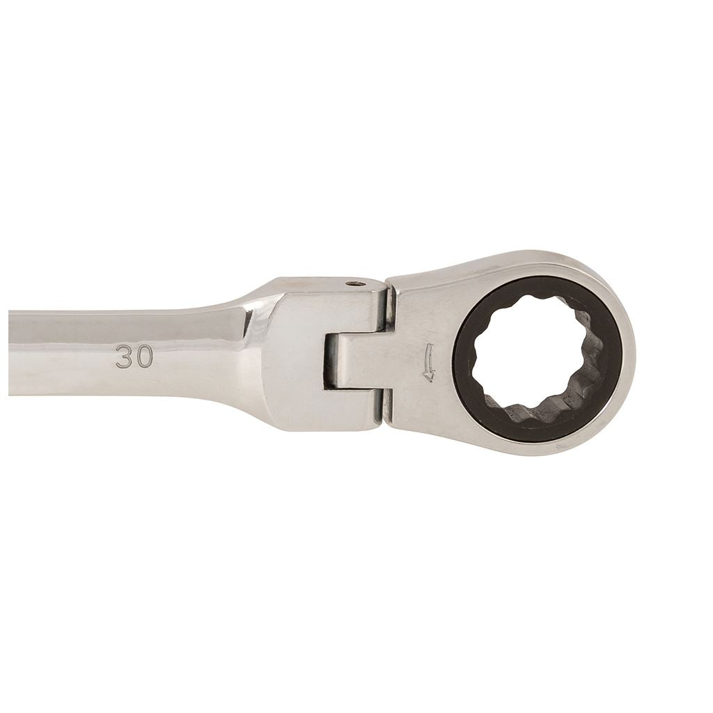 Silverline Flexible Head Ratchet Spanner - 30mm