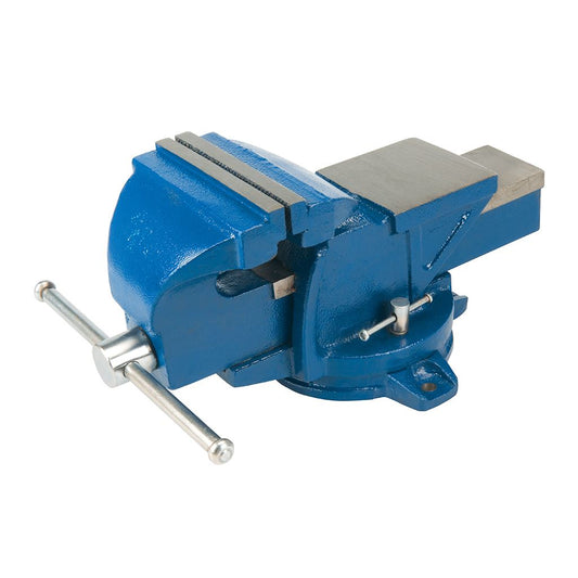 Silverline Workshop Vice Swivel Base 100mm (4") - Jaw Capacity 160mm / 16kg