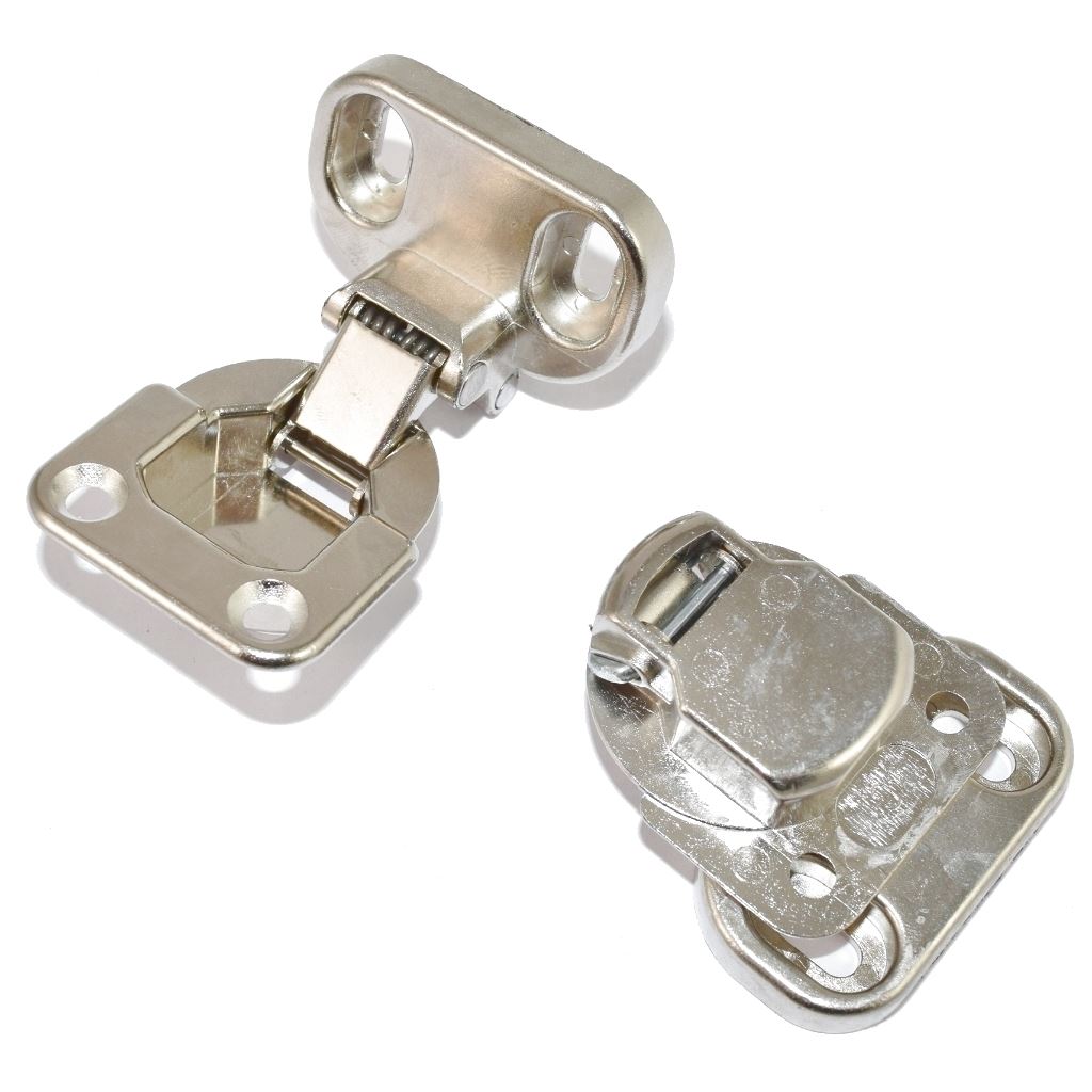 Hoover & Candy Compatible Integrated Washing Machine Cupboard Door Hinges - Pack of 2 | Non-Genuine by Ufixt