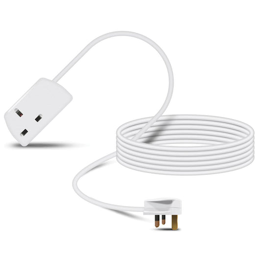 1 Eagle Single Gang Extension Lead White