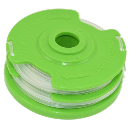 Earthwise-Compatible Grass Strimmer Spool & Dual Line 1.65mm x 8m - Replacement for RS90111