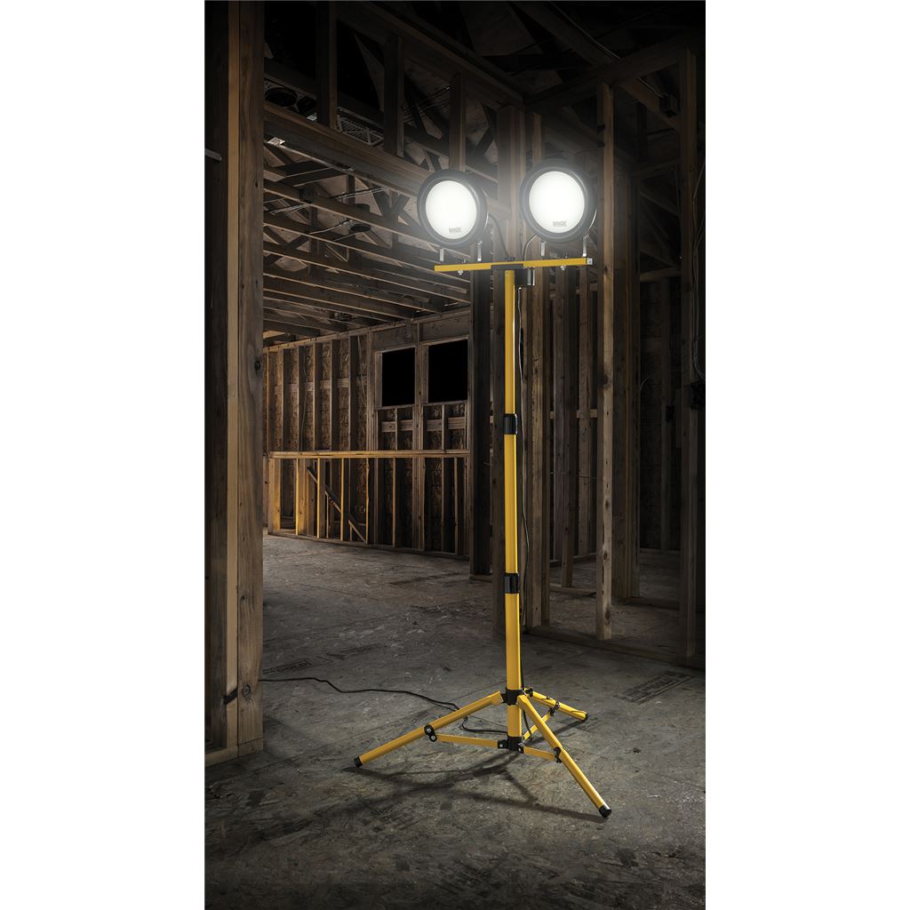 Defender DF4000 Twin Head LED Site Light - 110V