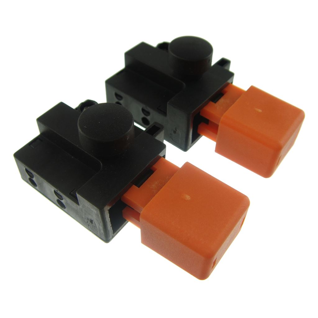 Flymo-Type Lawnmower ON/OFF Switch – 8A 250V | Pack of 2 | Compatible Replacement by Ufixt