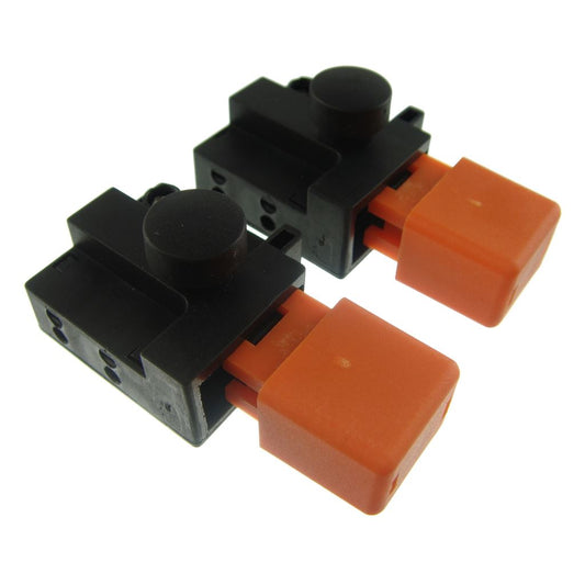 Flymo-Type Lawnmower ON/OFF Switch – 8A 250V | Pack of 2 | Compatible Replacement by Ufixt