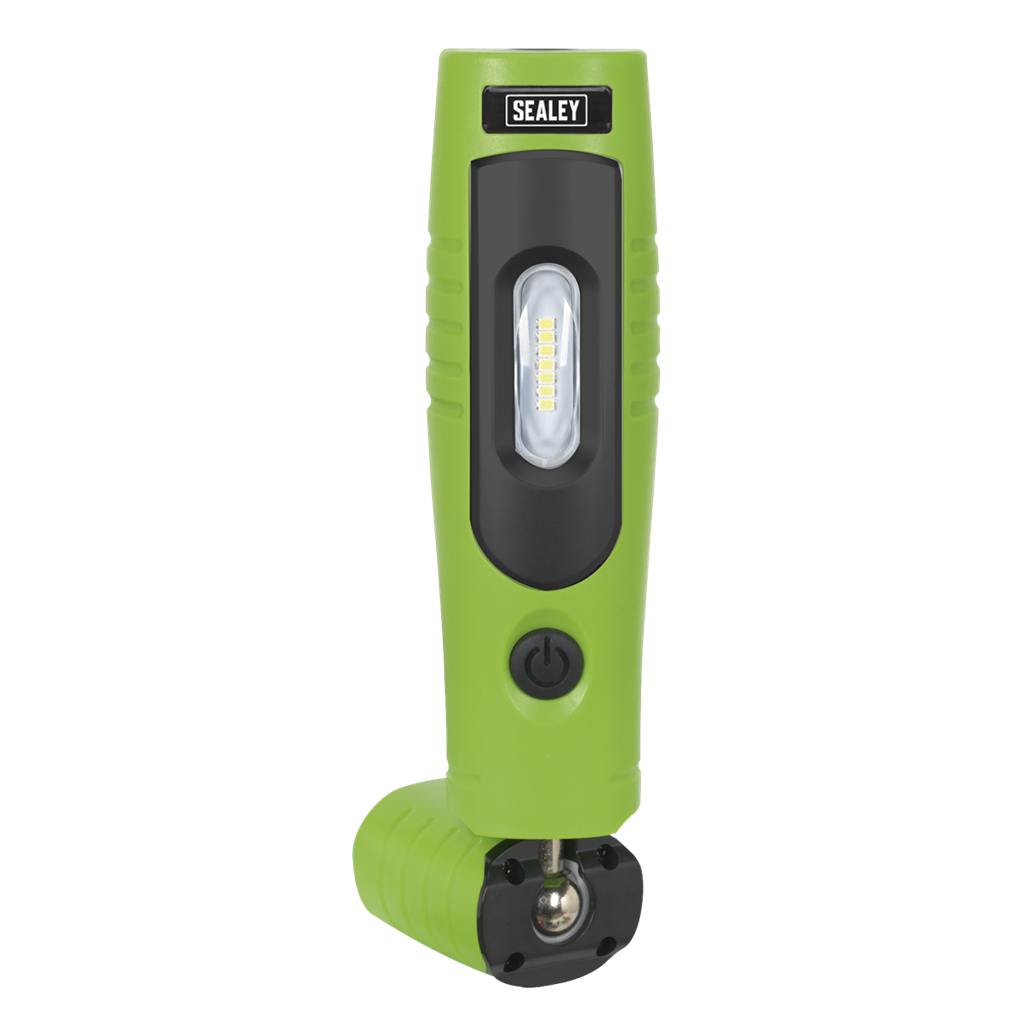 Rechargeable 360&#176; Inspection Light 4W & 3W SMD LED - Green