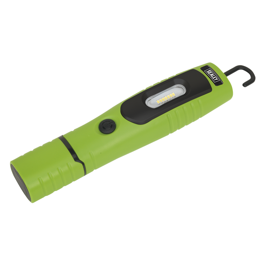 Rechargeable 360&#176; Inspection Light 4W & 3W SMD LED - Green