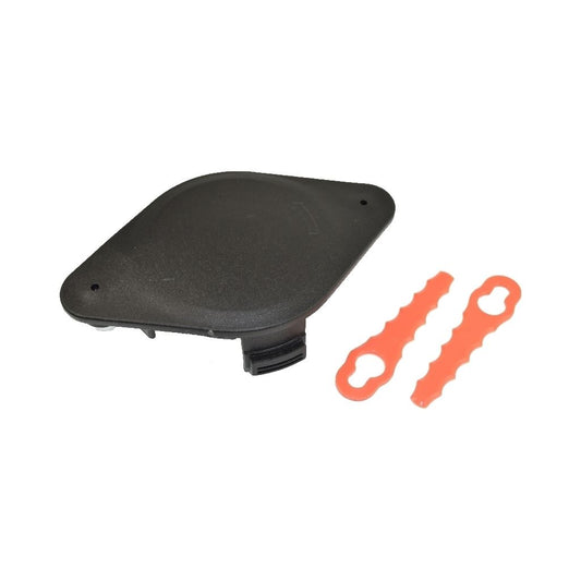 Black & Decker Strimmer Trimmer Head with Double Serrated Blades | Compatible Replacement | Ufixt