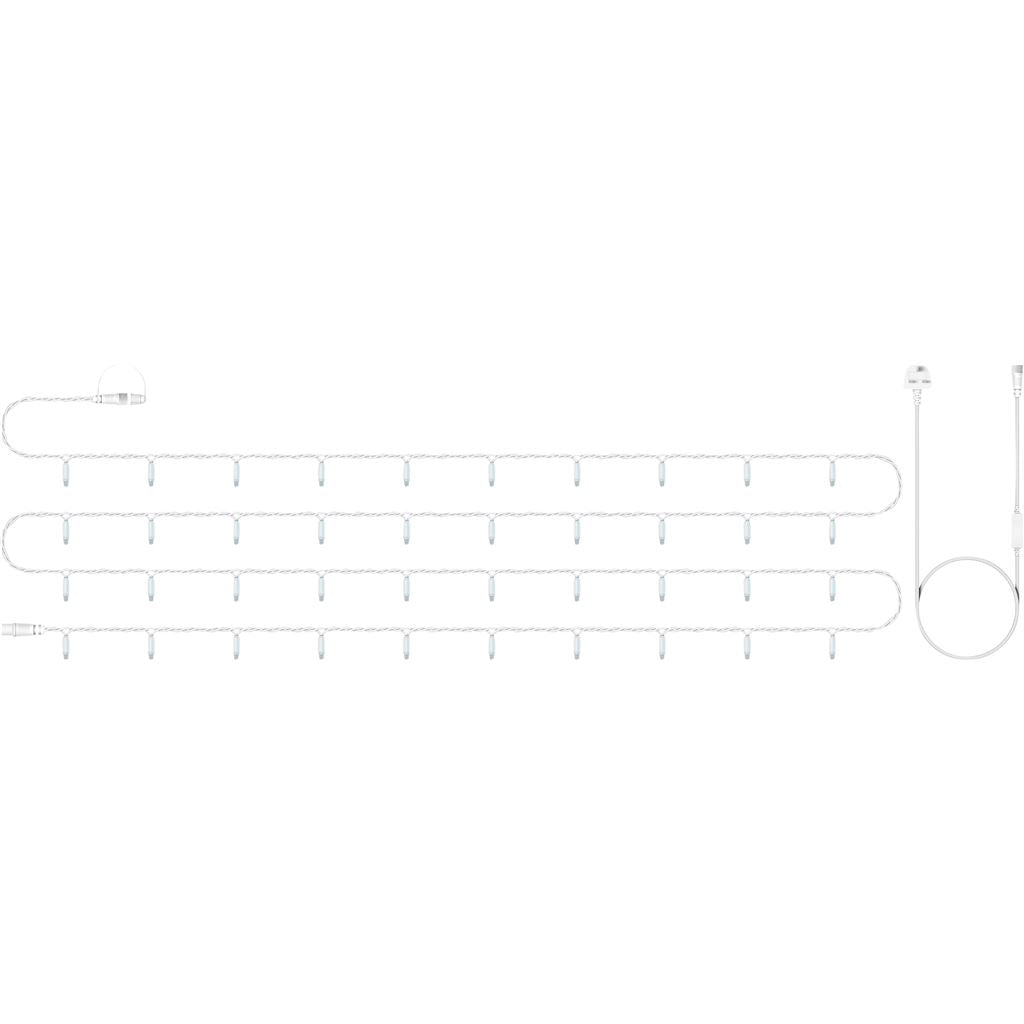 Eagle Connect LED String Lights With White Rubber ip65 Warm White