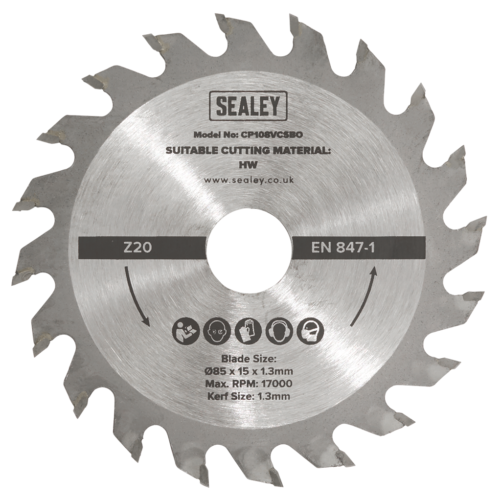 20tpu Circular Saw Blade &#216;85 x 15 x 1.3mm