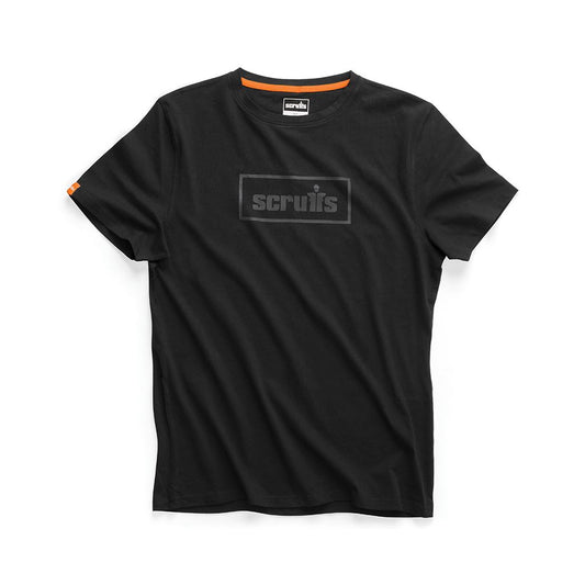 Scruffs Sedona Organic Logo T-Shirt Black - M