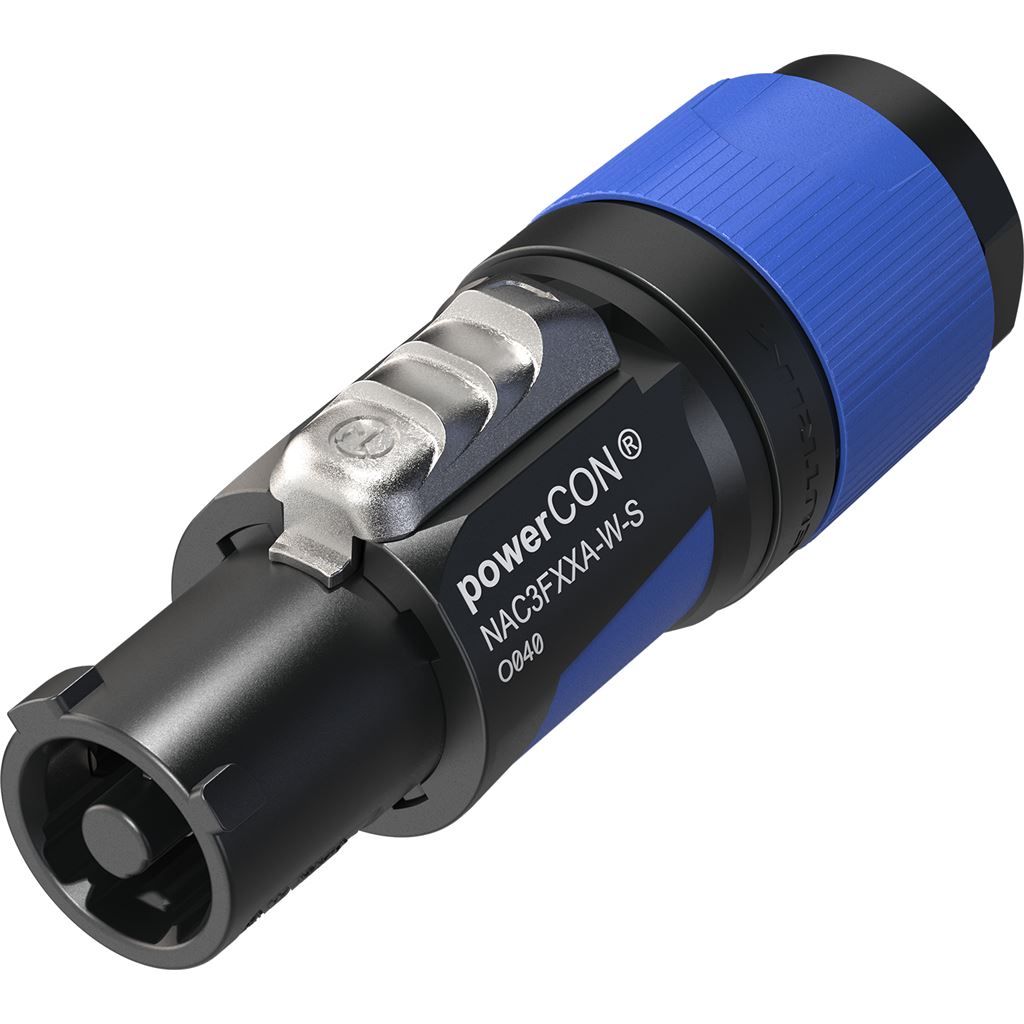 &#174; NAC3FXX Powercon Connectors - NAC3FXXA-W-S