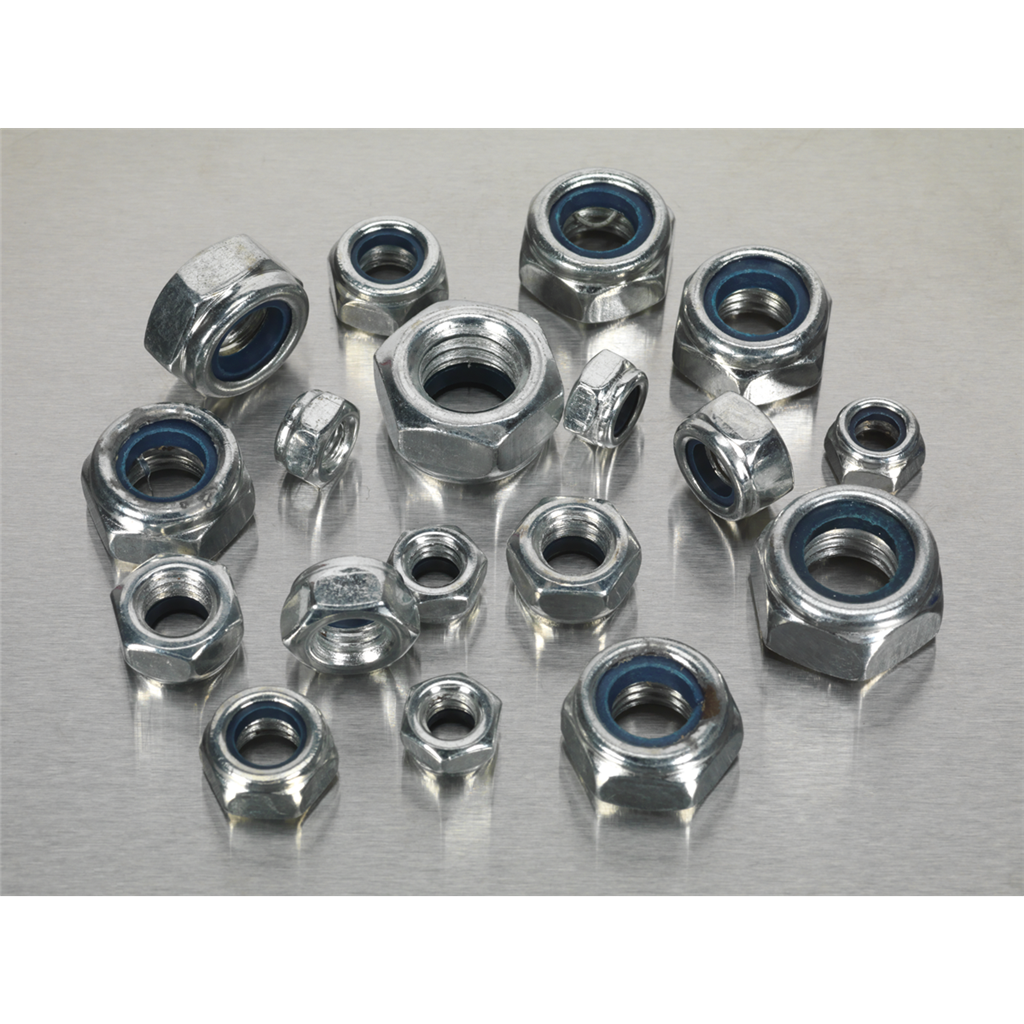 Nylon Locknut Assortment M6-M12 300pc