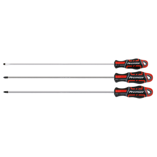 GripMAX&#174; Screwdriver Set Extra-Long 3pc