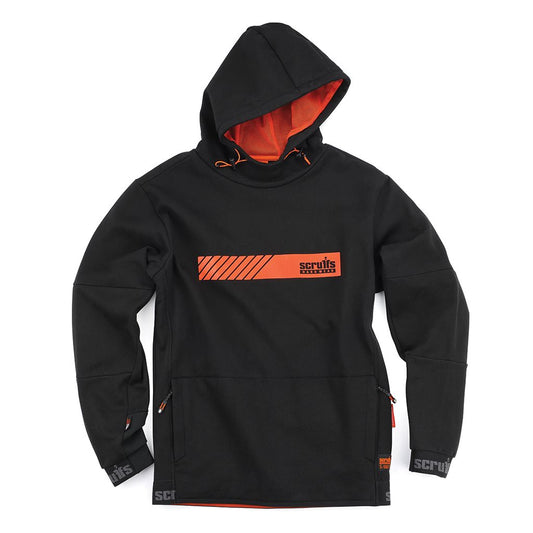 Scruffs Tech Hoodie Black - S