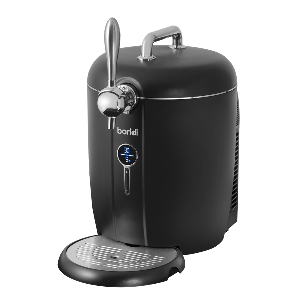 Baridi 6L Beer Keg Dispenser Tap with Electric Compressor and Integrated Cooling, No Gas Cartridges - DH115