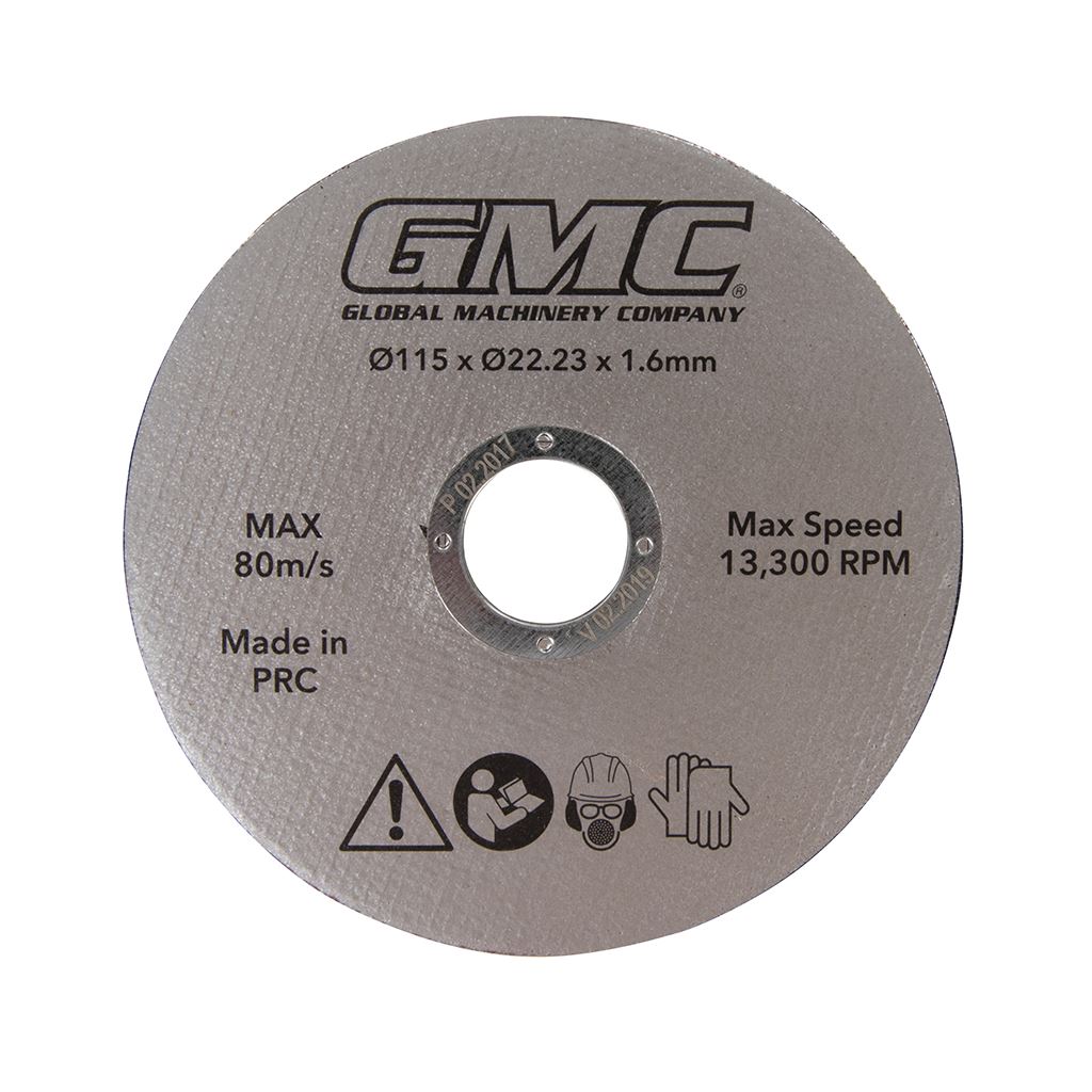 GMC Resin Cutting Disc GTS1500 - Resin Cutting Disc GTS1500 115 x 22.23mm