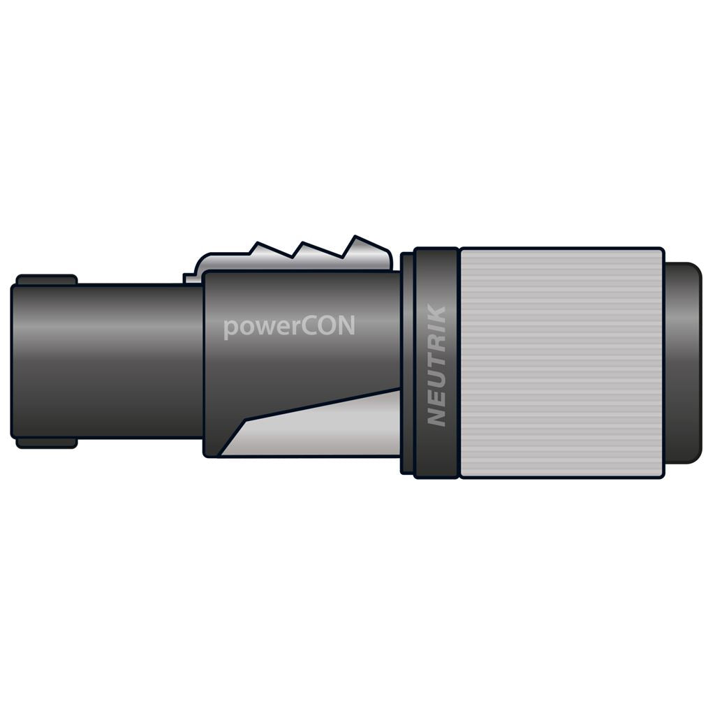 &#174; NAC3FXX Powercon Connectors - NAC3FXXB-W-S