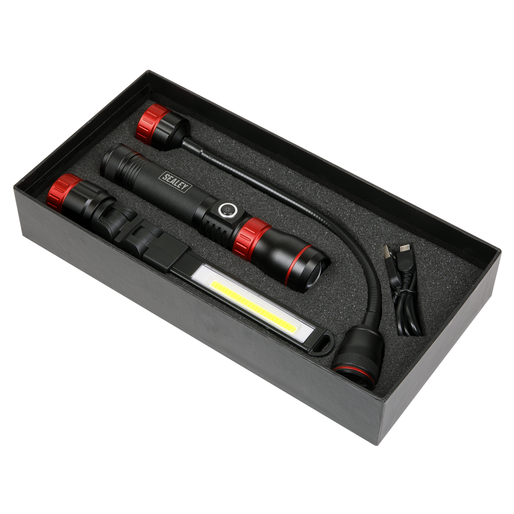 Rechargeable 3-in-1 Inspection Light 5W COB & 10W SMD LED