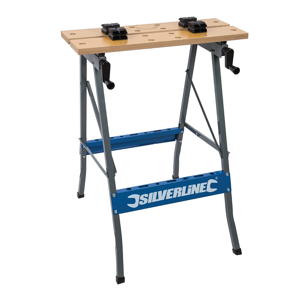 Silverline Portable Workbench - 100kg