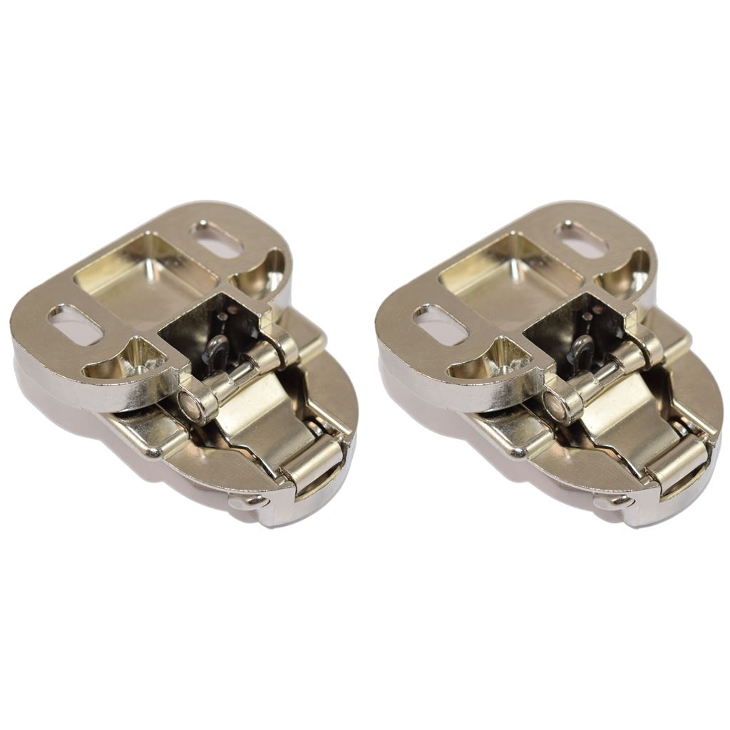 Hoover & Candy Compatible Integrated Washing Machine Cupboard Door Hinges - Pack of 2 | Non-Genuine by Ufixt